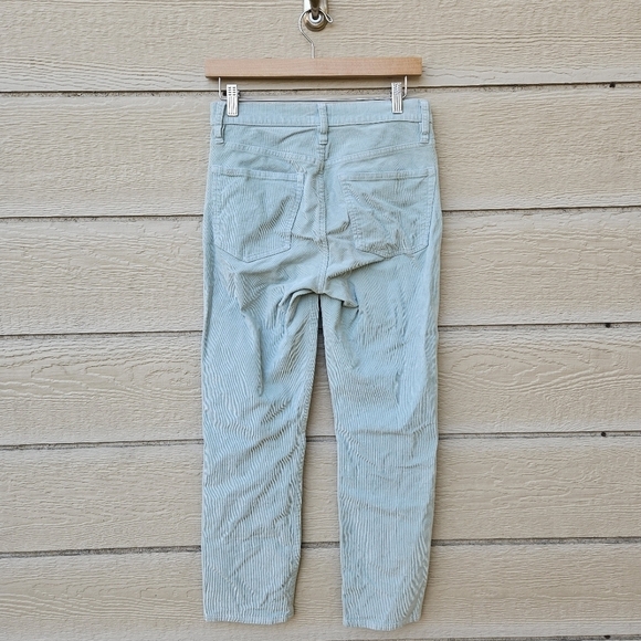 J. Crew light green vintage slim straight corduroy pants size 27 - Picture 2 of 8